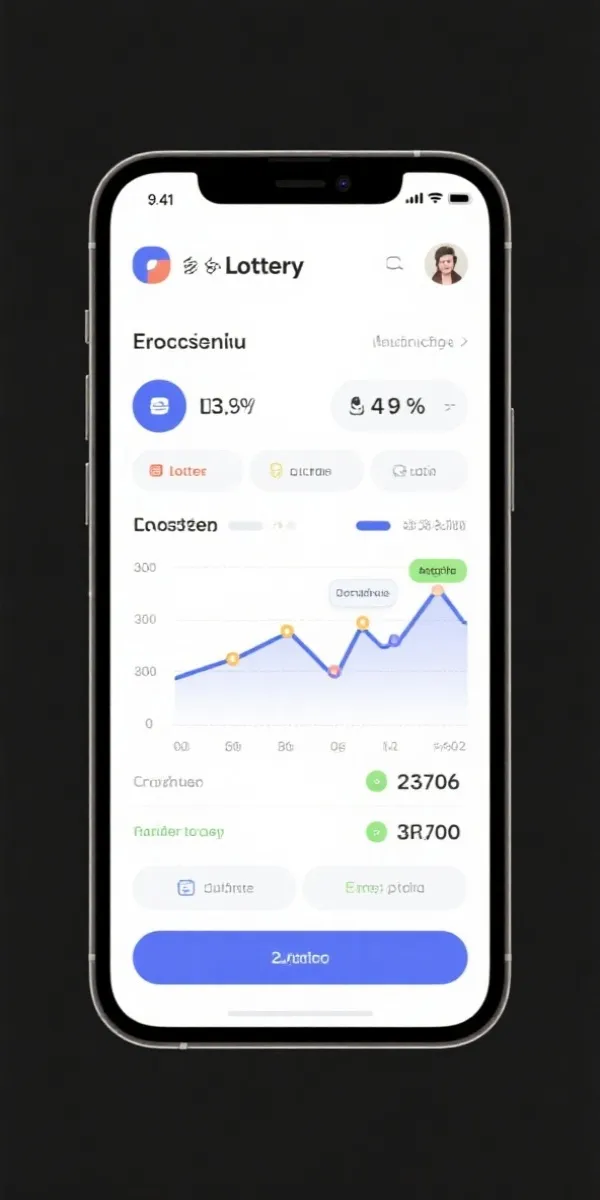 华亿彩票 APP 界面展示